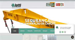 Desktop Screenshot of blotti.com.br