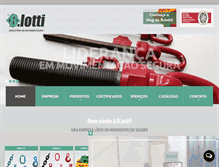 Tablet Screenshot of blotti.com.br